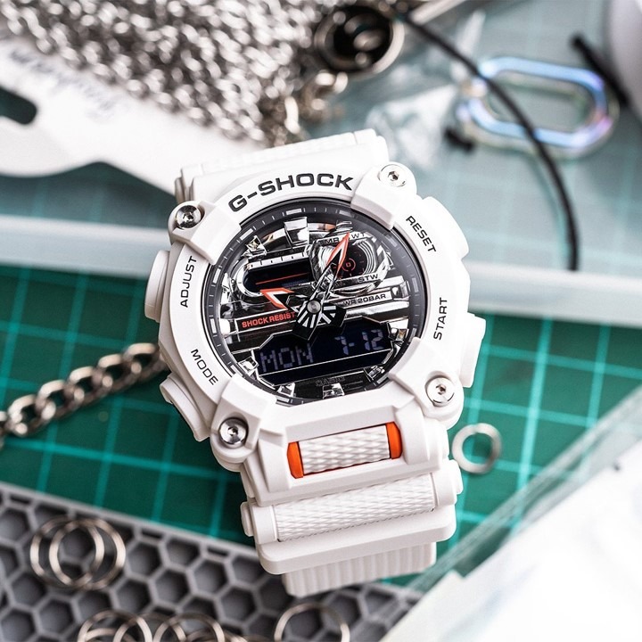 Đồng Hồ Nam Dây Nhựa Casio G-Shock GA-900AS-7ADR Chính Hãng  - GA-900AS-7A