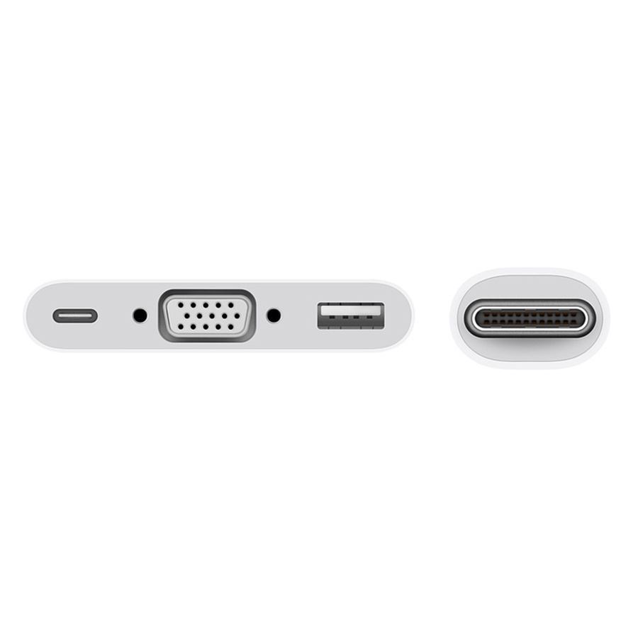 Dây Cáp Chuyển Đổi Apple USB-C To VGA Multiport Adapter - Hàng Chính Hãng