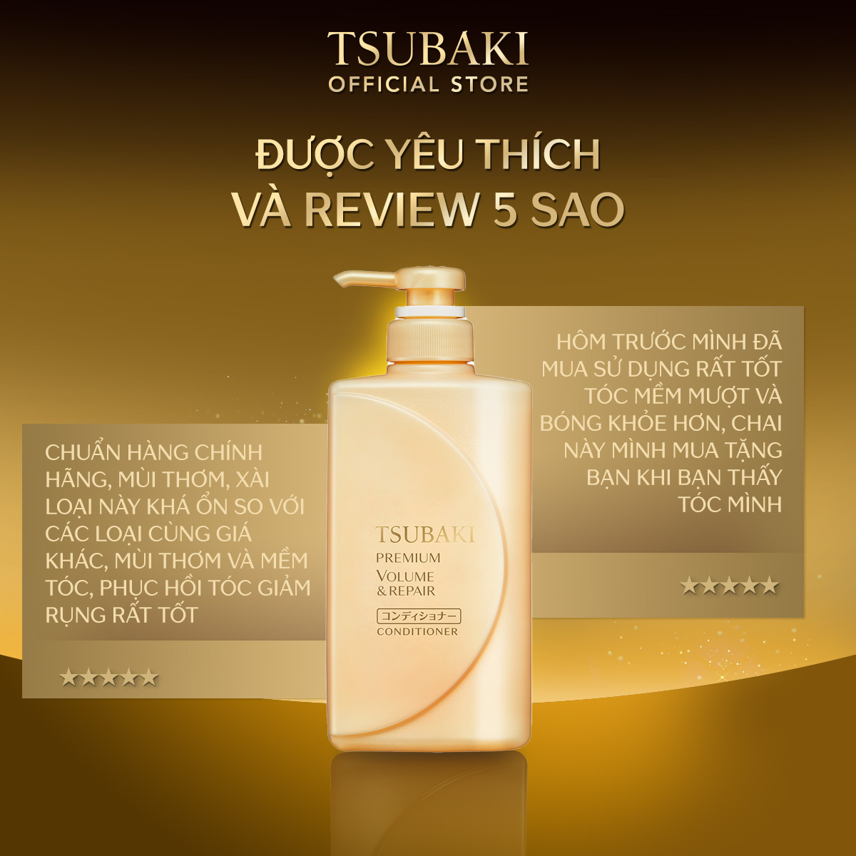 Dầu Xả TSUBAKI Phục Hồi Ngăn Rụng Tóc 490ml