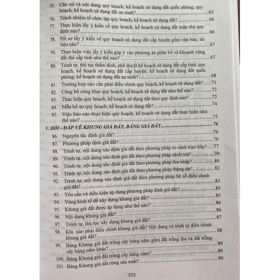 355 câu hỏi - đáp về nghiệp vụ quản lý đất đai, phí thẩm định cấp giấy chứng nhận quyền sử dụng đất, tài sản gắn liền với đất, hòa giải và giải quyết tranh chấp đất đai