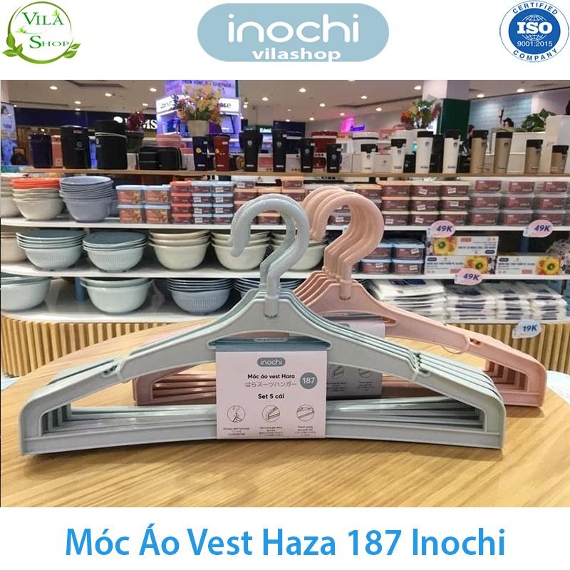 Móc Treo Quần Áo, Móc Treo Áo Vest Hara 187, Bộ Sưu Tập Móc Quần Áo Người Lớn Nhựa Cao Cấp Inochi