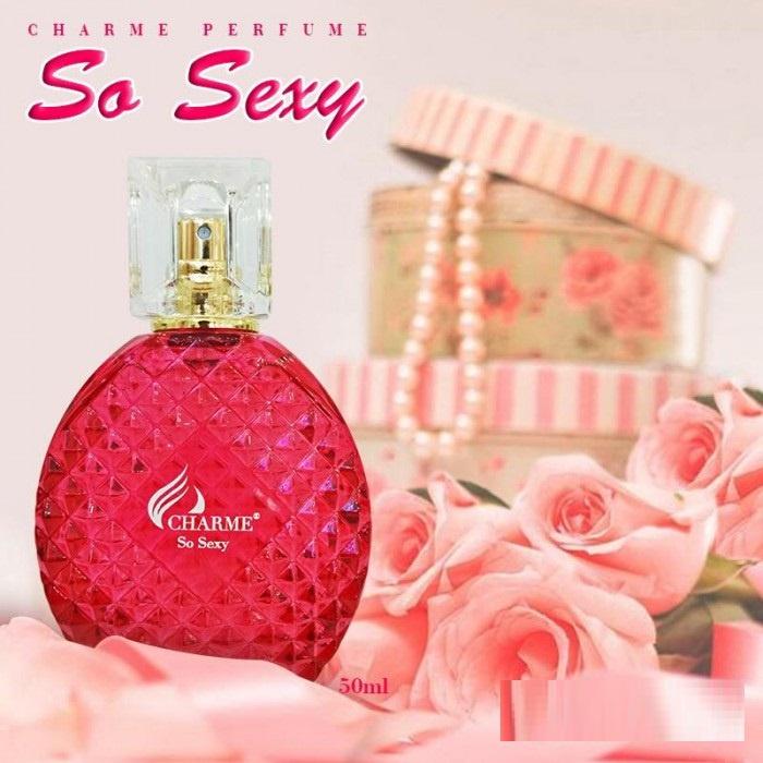 Nước Hoa Nữ CHARME SO SEXY 100ml Lưu Hương Lâu Phong Cách Quyến Rũ, Sang Trọng, Hiện Đại Chính Hãng