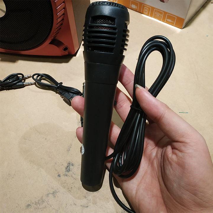 Micro Hát Karaoke Có Dây Giá Rẻ (Sử Dụng Cho Tất Cả Các Loa Như P88, P89, 996, 669, 802, A061, F4, F5, F6, S1, S2,S3...)