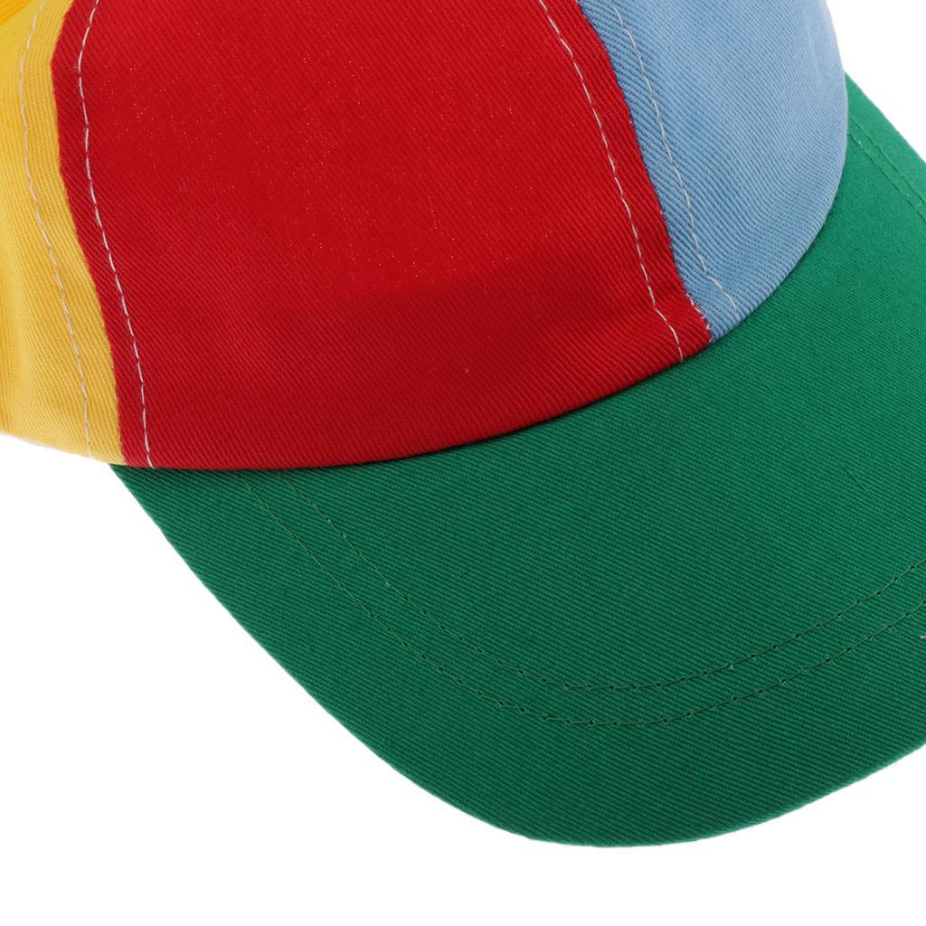 Rainbow Propeller  Hat w/ Adjustable Hat  Back-Costume