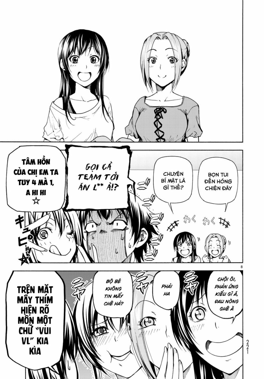 cô gái thích lặn - grand blue chapter 38 7