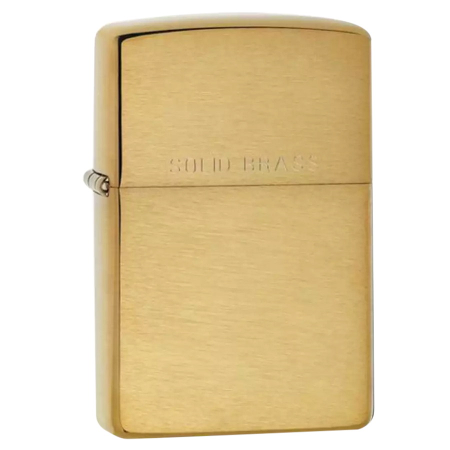 Bật Lửa Zippo Brushed Solid Brass