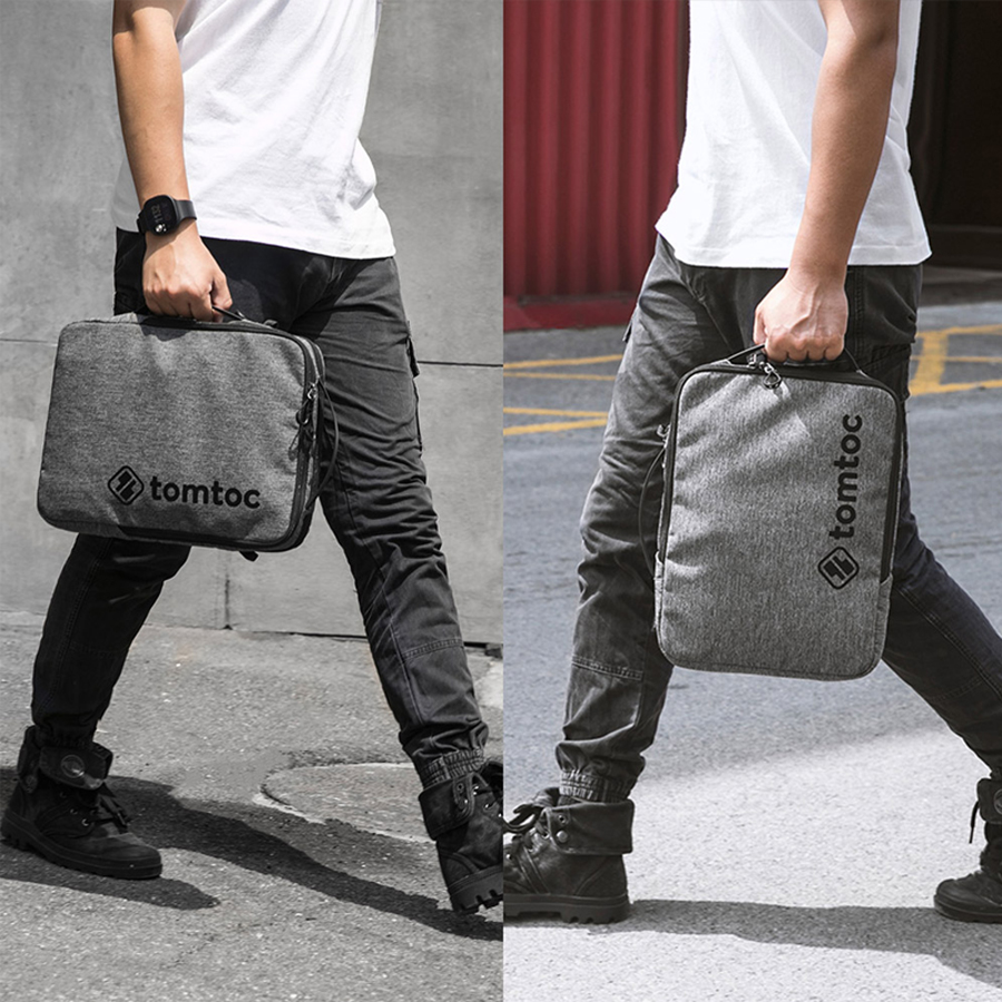 Túi chống sốc TOMTOC (USA) URBAN SHOULDER BAGS cho Macbook/Laptop 13 inch - Hành chính hãng
