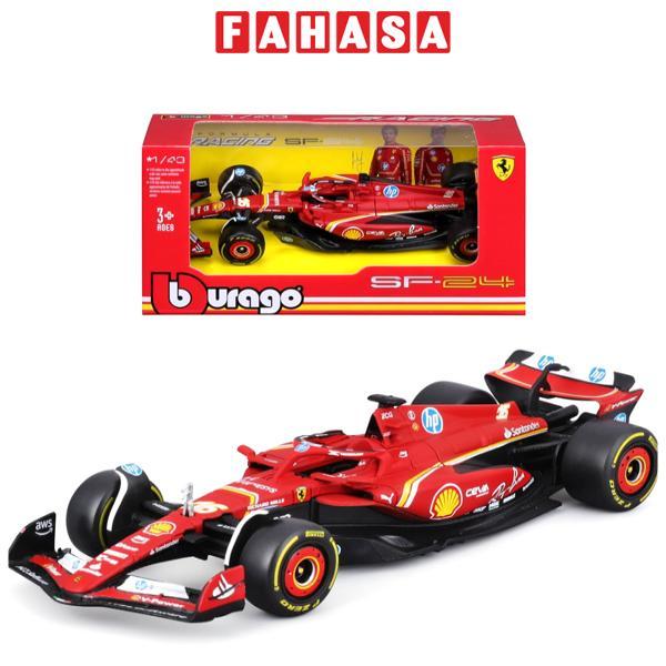 Đồ Chơi Mô Hình Xe Đua F1 1:43 Ferrari Racing-SF-24 (2024) - Bburago 16/18-36844