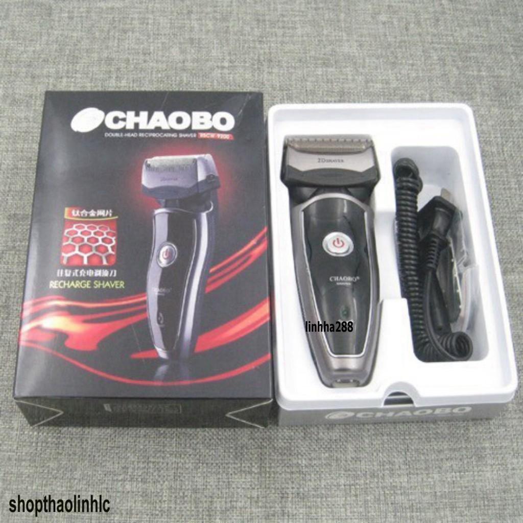 Máy Cạo Râu Chaobo 2 Lưỡi kép 9200/9300 hàng đầm tay,chắc chắn