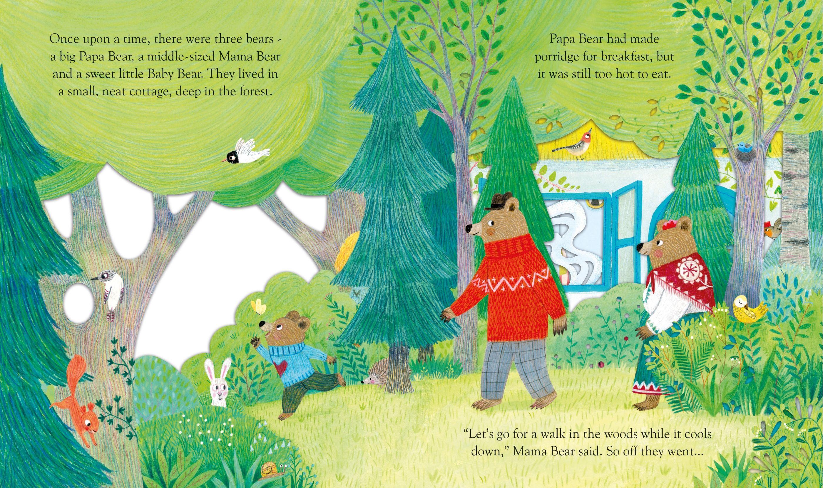 Hình ảnh Peep Inside A Fairy Tale Goldilocks And The Three Bears