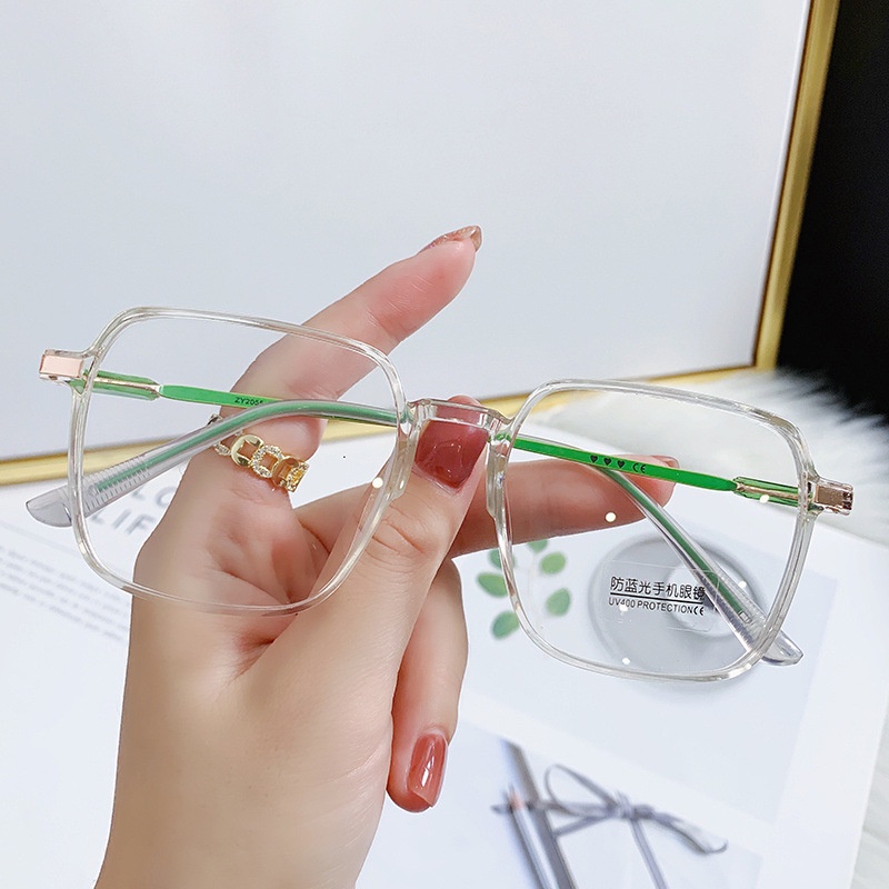 Kính giả cận nam nữ unisex nhiều màu có thể thay mắt cận