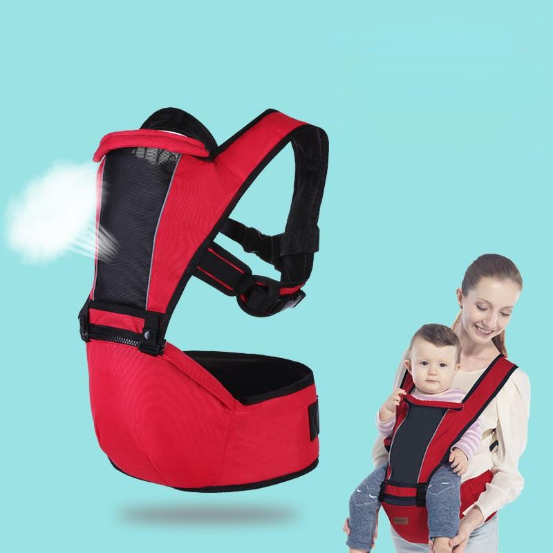 Đai Địu Em Bé Baby Sling Eo Phân Trước Nắm Giữ Đa Năng Cho Bé Sling Bốn Mùa Thoáng Khí Ghế An Toàn Trước Mang Theo Sau Lưng Mang Quà Tặng