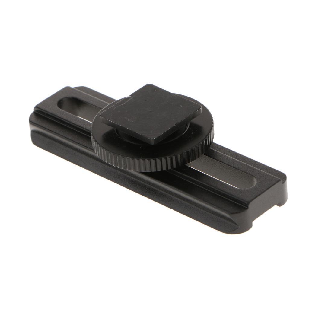 20mm Quick Release QR Hot Shoe Conversion Focus Rail Slider for SLR Cameras