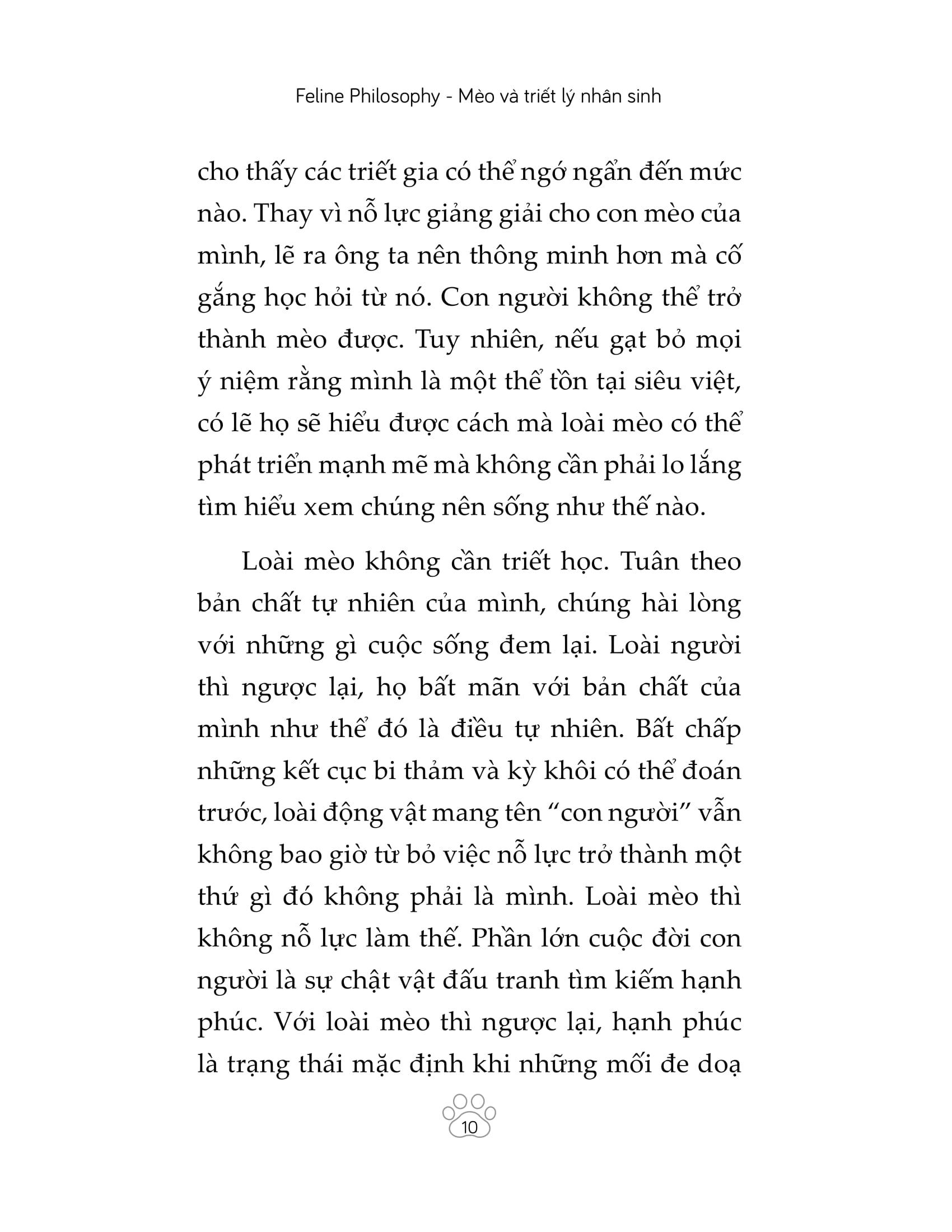 Mèo Và Triết Lý Nhân Sinh