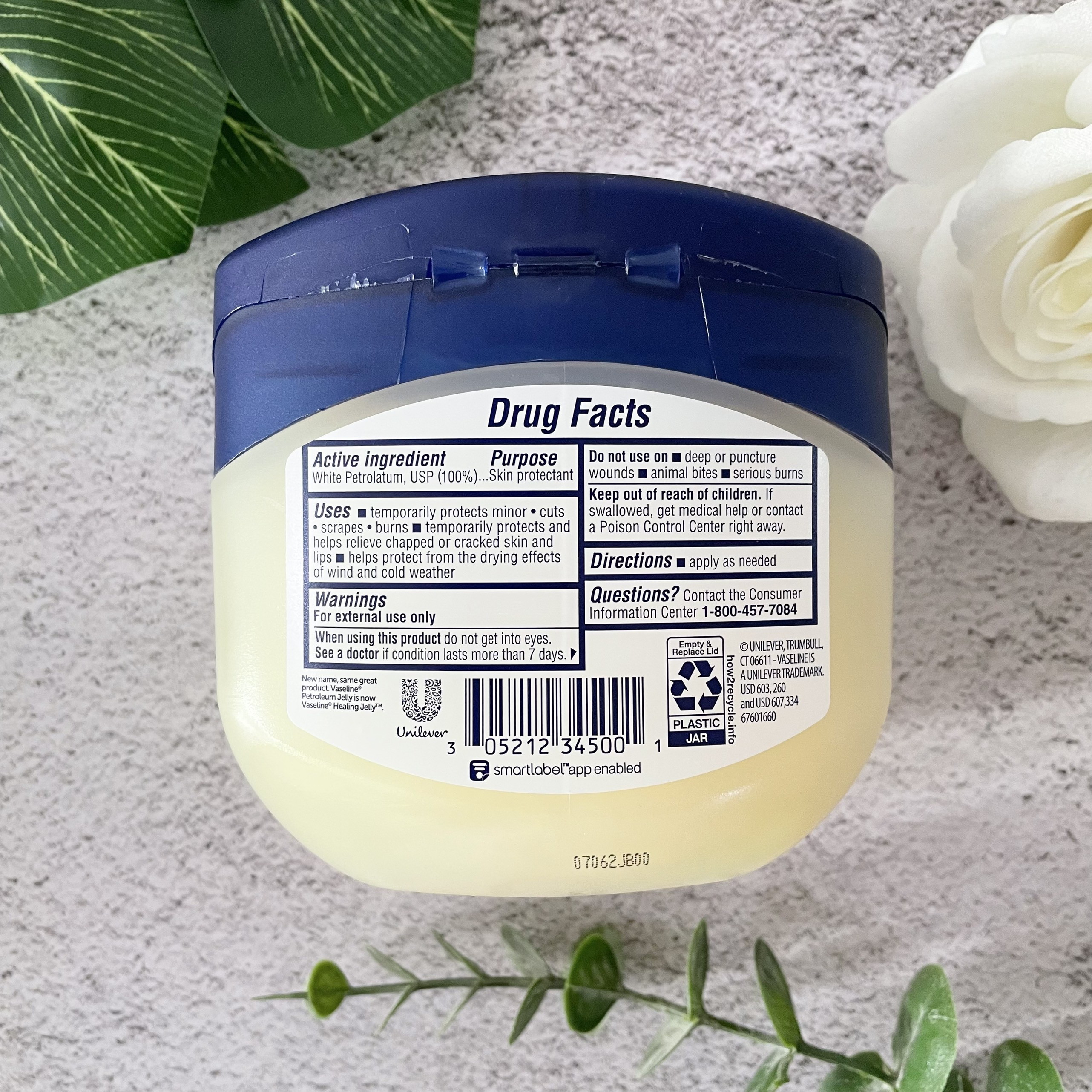 Sáp Dưỡng Ẩm Vaseline 100% Pure Petroleum Jelly 368g