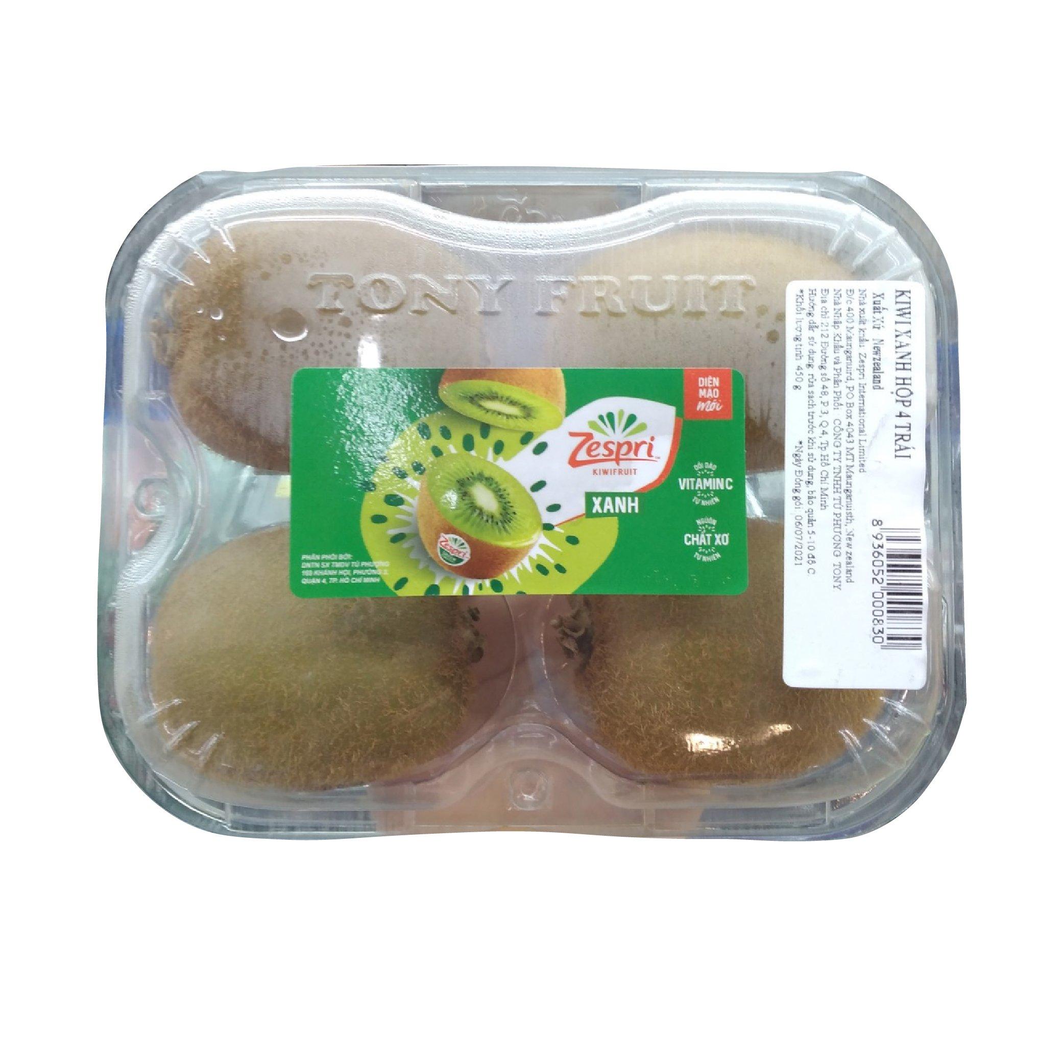 Kiwi xanh New Zealand hộp 4 trái-3398975
