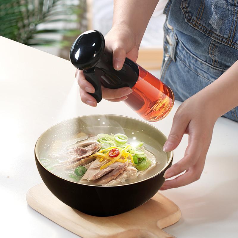 210ML Tinh Dầu Olive Xịt Bếp Nấu Ăn Nhà Bếp Nướng Xịt Dầu Ô Liu Dầu Xịt Bình Rỗng Giấm Bình Tán Tinh Dầu salad
