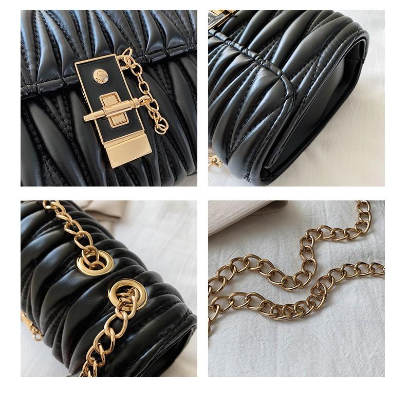 Túi đeo vai nữ trần trám chéo thời trang giá rẻ BAG U TTC18