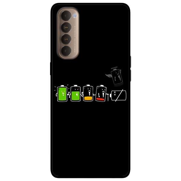 Ốp lưng dành cho Oppo Reno 4 Pro mẫu Cạn Pin