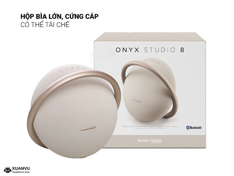 Loa Bluetooth Harman Kardon Onyx Studio 8 - Công Suất 50W - Hàng Chính Hãng PGI