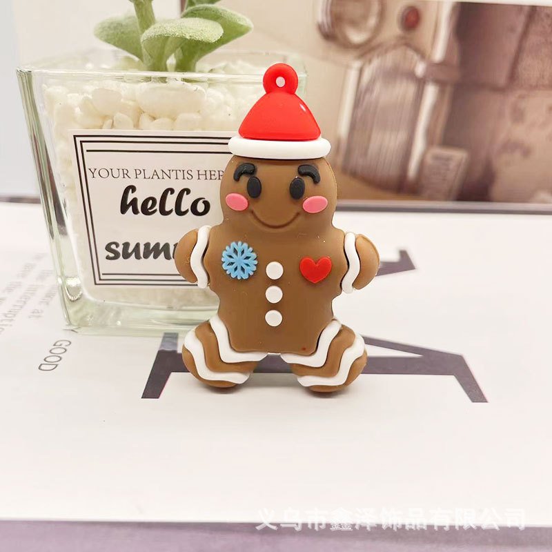 Móc Khóa Giáng Sinh Noel 3D Dễ Thương Hình Cây Thông Noel, Ông Già, Tuần Lộc....