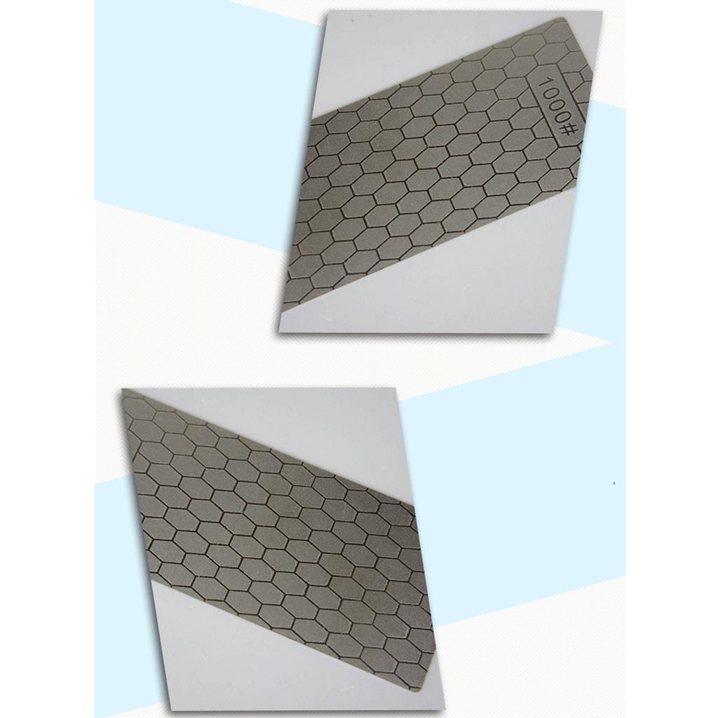 1000# Double Side Plate Whetstone Diamond Sharpening Stone Bench Sharpener 2