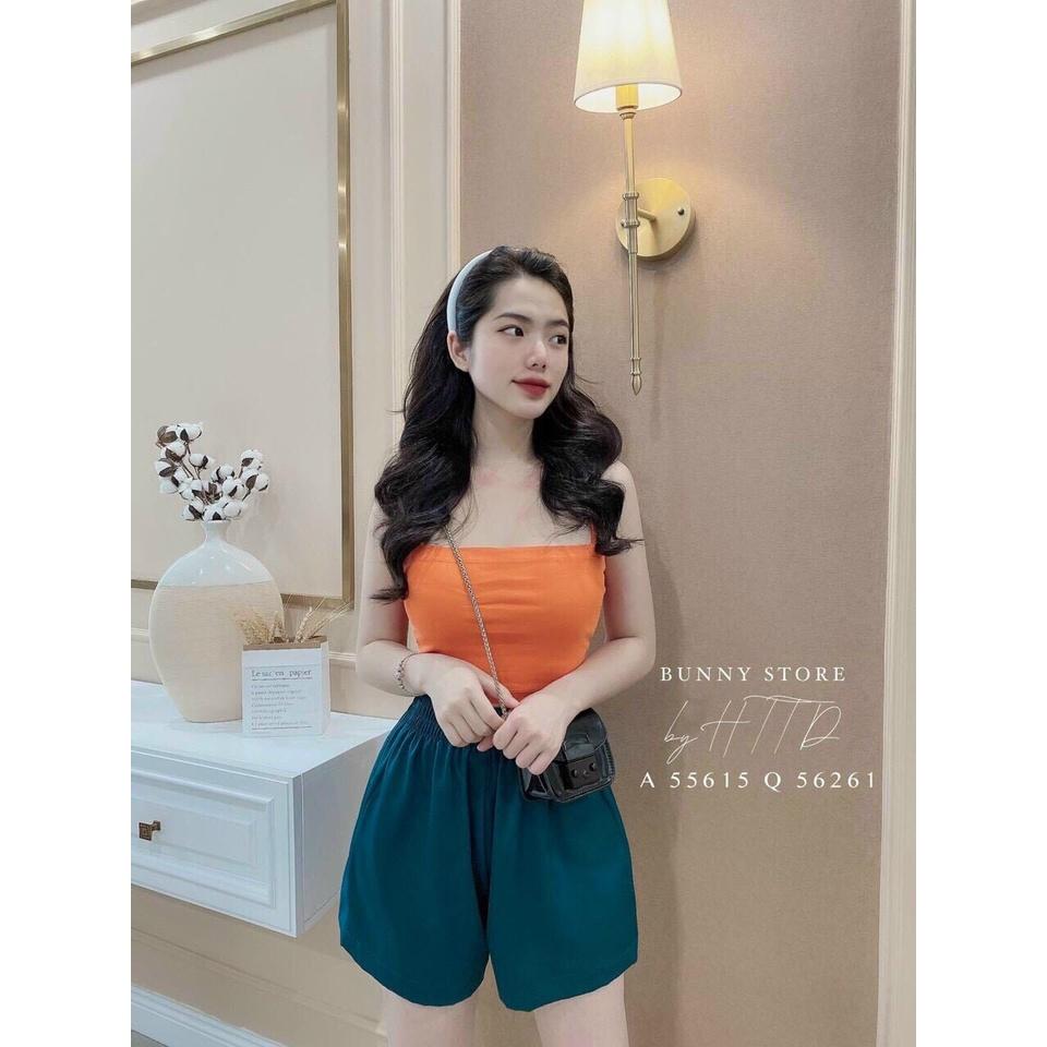 Quần sooc bồngQuần đùi nữ siêu mát CẠP CHUN cao cấp 5 màu thời trang sành điệu