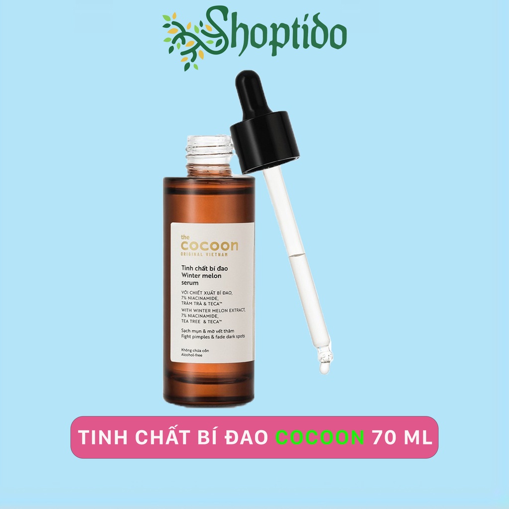 Tinh chất giảm mụn bí đao Cocoon 70ml NPP Shoptido