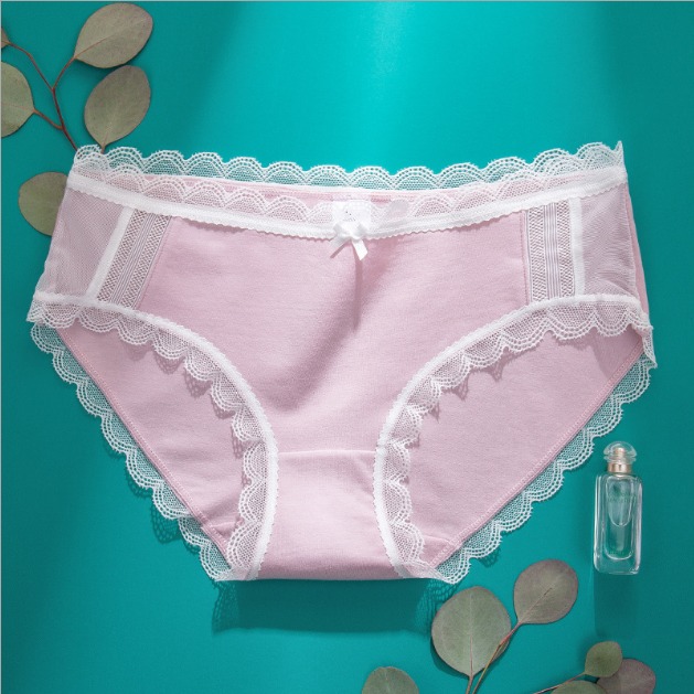 Combo 2 quần lót cotton phối ren trẻ trung, năng động LYEQ009