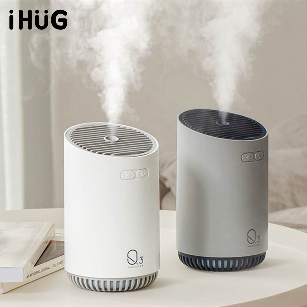 Máy tạo ẩm không dây 320ml, máy khuếch tán hương thơm tích hợp pin 2000mAh, máy tạo ẩm tinh dầu có thể sạc lại di động, máy tạo ẩm không khí gia đình