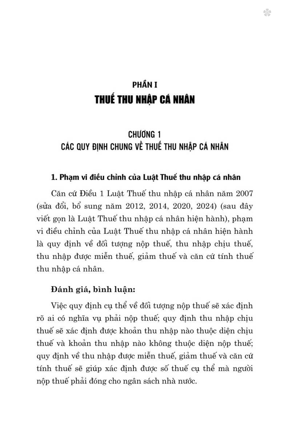 Cẩm nang thuế thu nhập cá nhân, thuế thu nhập doanh nghiệp - bản in 2024