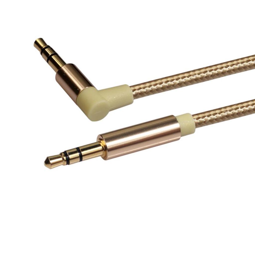 1/8 Inch 3.5mm Jack Male to Male Headphone Earphone Audio Cable Cord