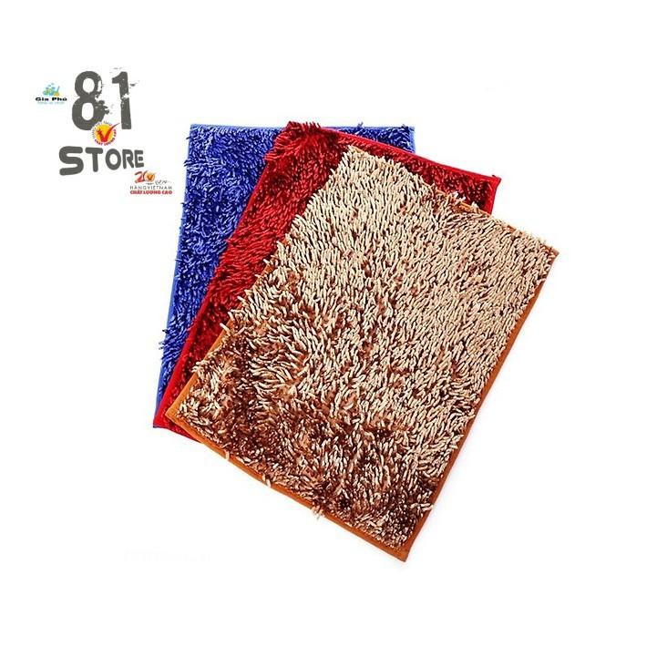 Thảm siêu bóng Homeeasy 35x50cm ( màu ngẫu nhiên )