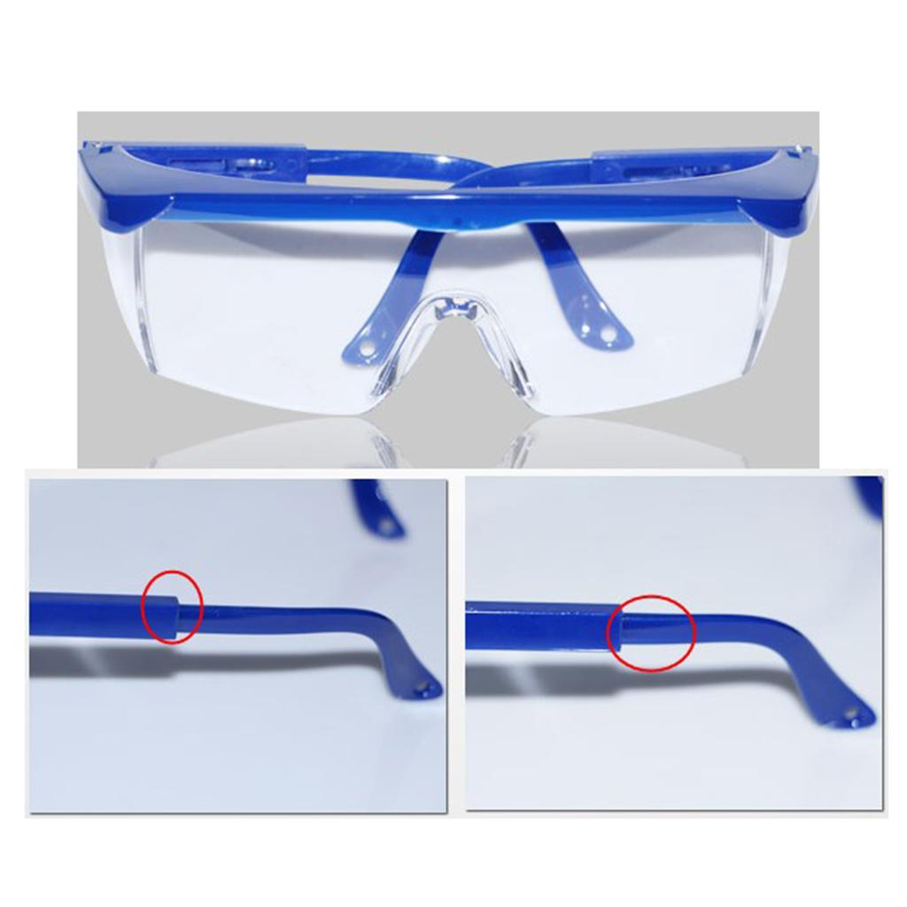 Lots 10 Lightweight Safety Glasses Eye Protector w/Clear Lens Dust-proof
