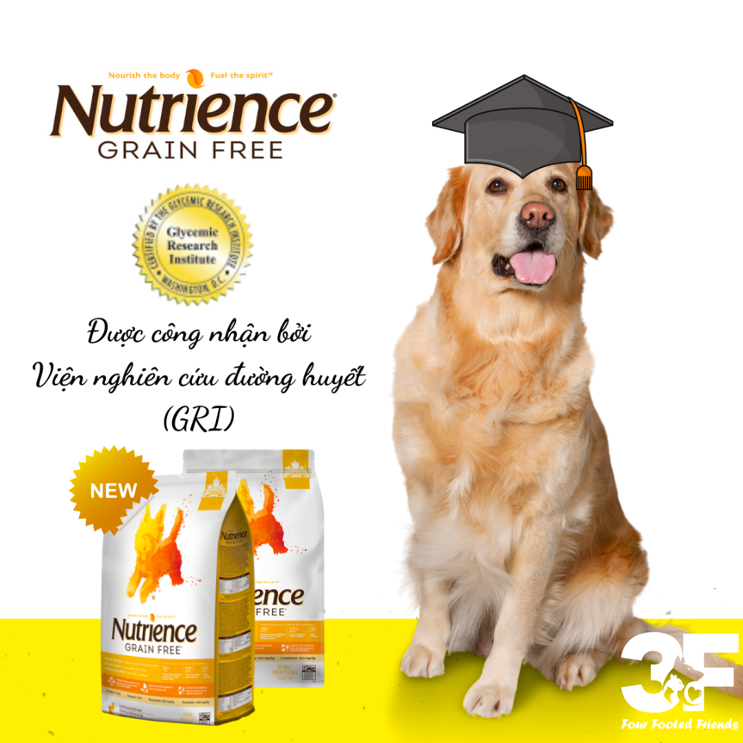 Thức Ăn Hạt Cho Chó Nutrience Grain Free Vị Gà Tây, Gà Canada Và Cá Trích