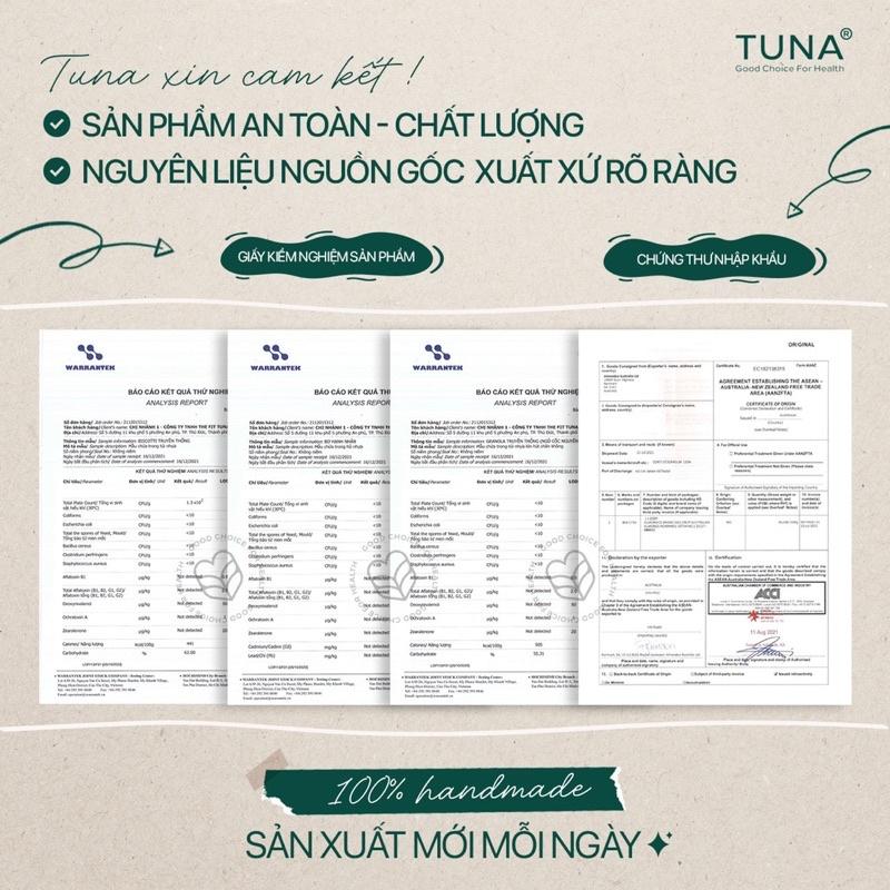 Bánh Biscotti Ăn Kiêng- Nguyên Cám Không Đường Tuna