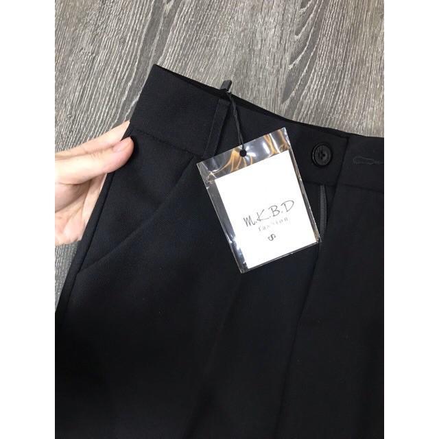 Quần ống rộng culottes suông dài 100cm