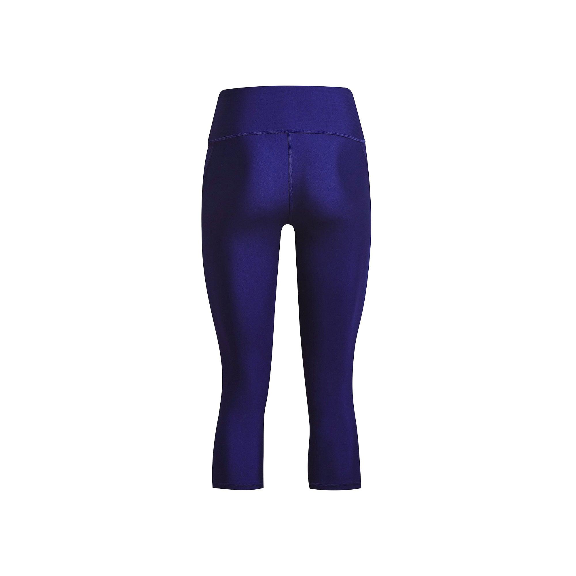 Quần legging thể thao nữ Under Armour HeatGear Armour No-Slip Waistband Capris - 1365334-415