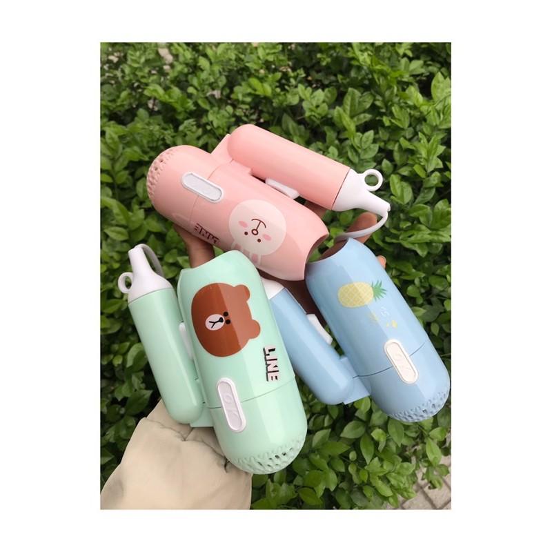 MÁY SẤY MINI Icon SIÊU kuTE️ 2 CHẾ ĐỘ GẤP GỢN