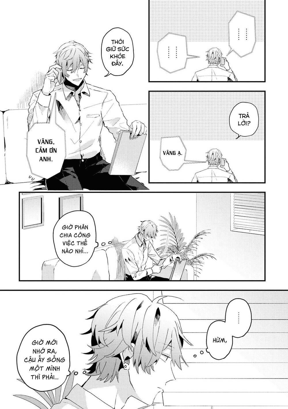 đồng đội game online, té là ngài sếp khó tính chapter 15 5