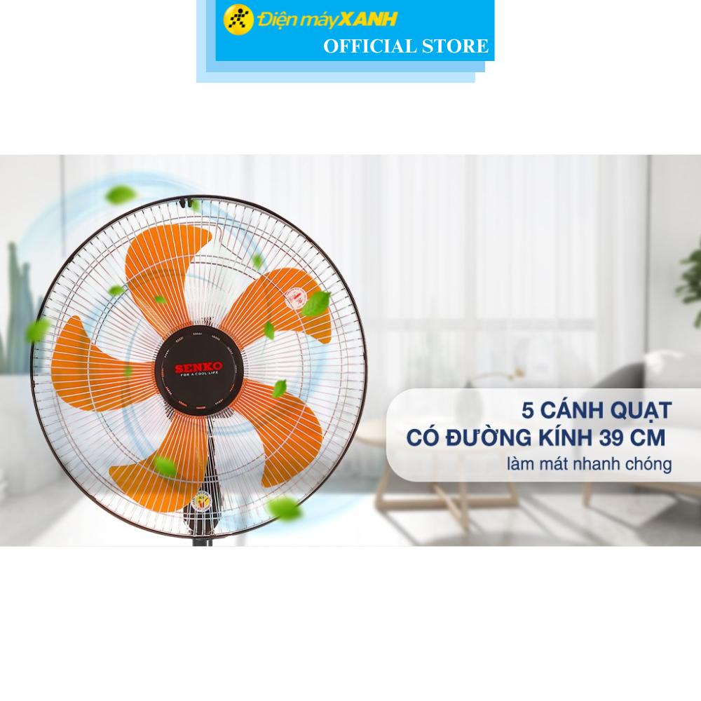 Quạt cây Senko 5 cánh DTS1609 60W - Hàng Chính Hãng