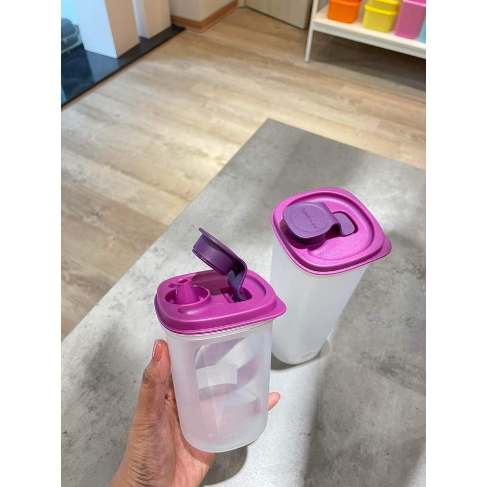 Bình đựng dầu ăn, nước mắm EZY POUR 930ml+440ml Tupperware, nhựa nguyên sinh, an toàn cho sức khỏe
