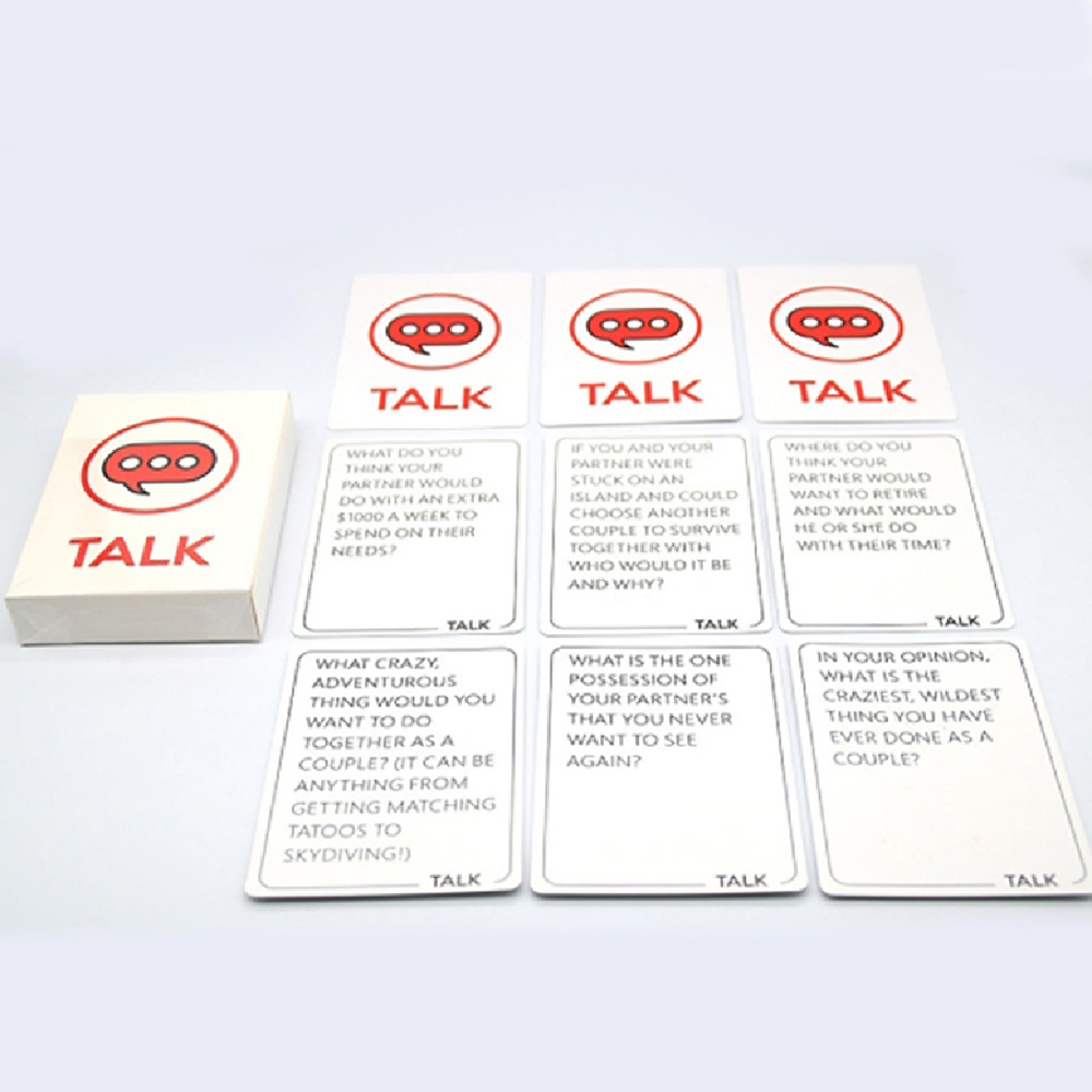 Bộ Bài Talk, Flirt, Dare 3 trong 1 Board Game Dành Cho Các Cặp Đôi 