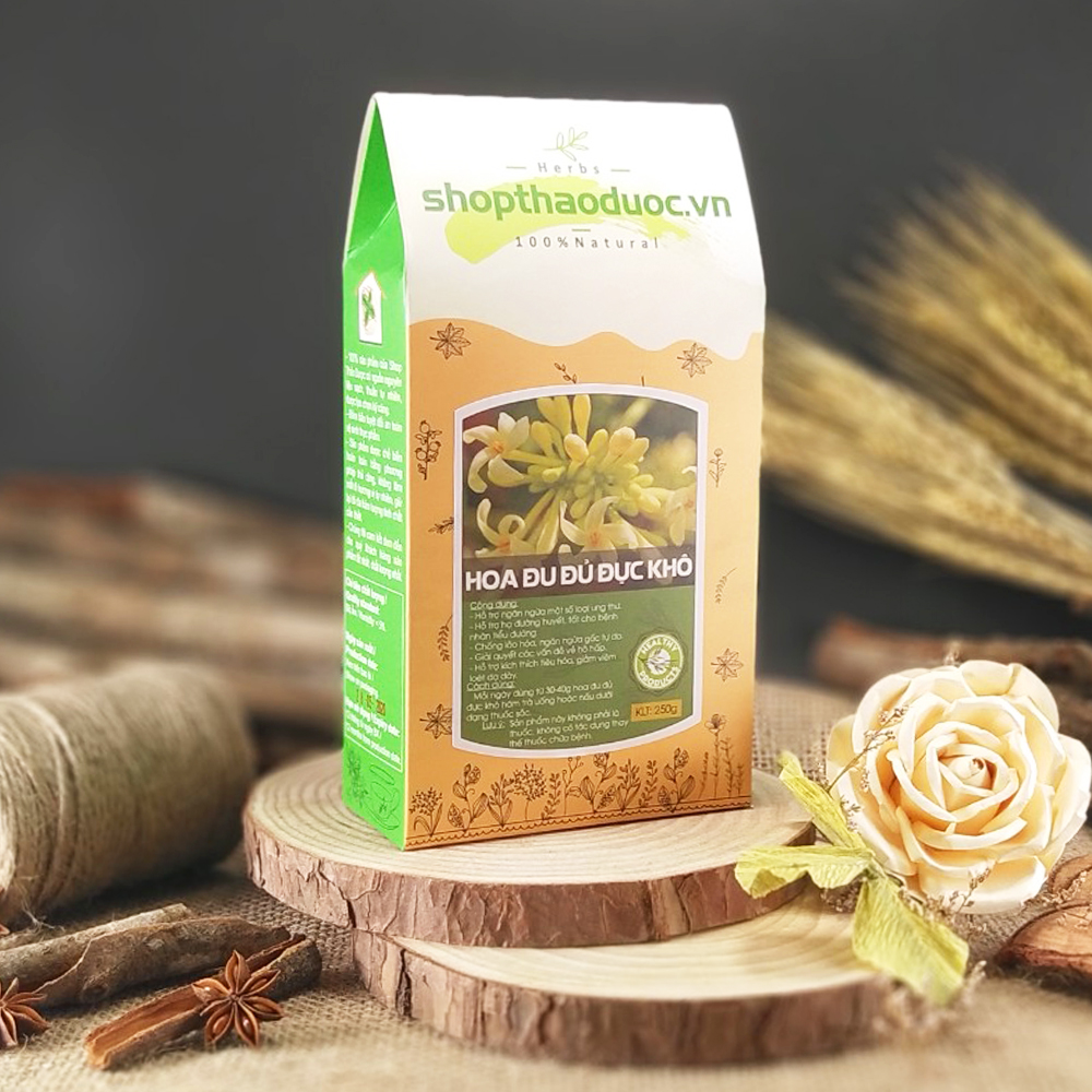 Combo 2 Hộp Hoa Đu Đủ Đực Sấy Khô Shop Thảo Dược - Thức Uống Cho Sức Khỏe