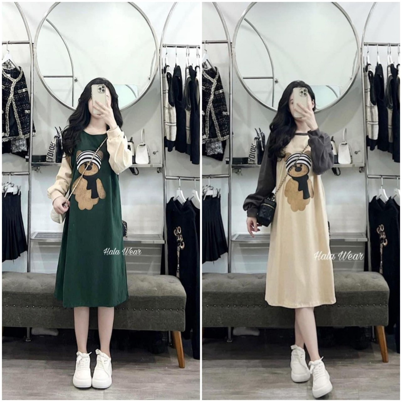 đầm vàng cánh tiên Nomi Dress