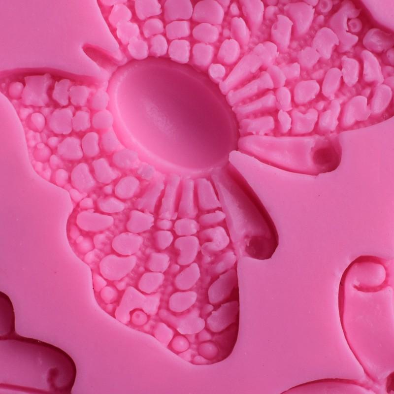 Khuôn silicon 3D 3 bướm to
