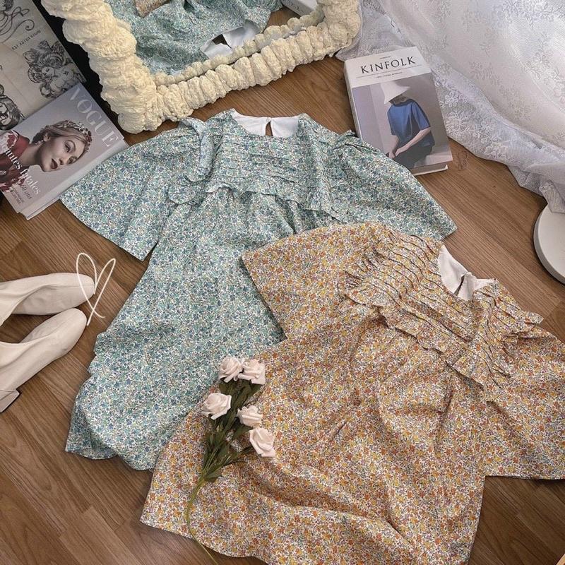 ĐẦM BABYDOLL HOA NHÍ