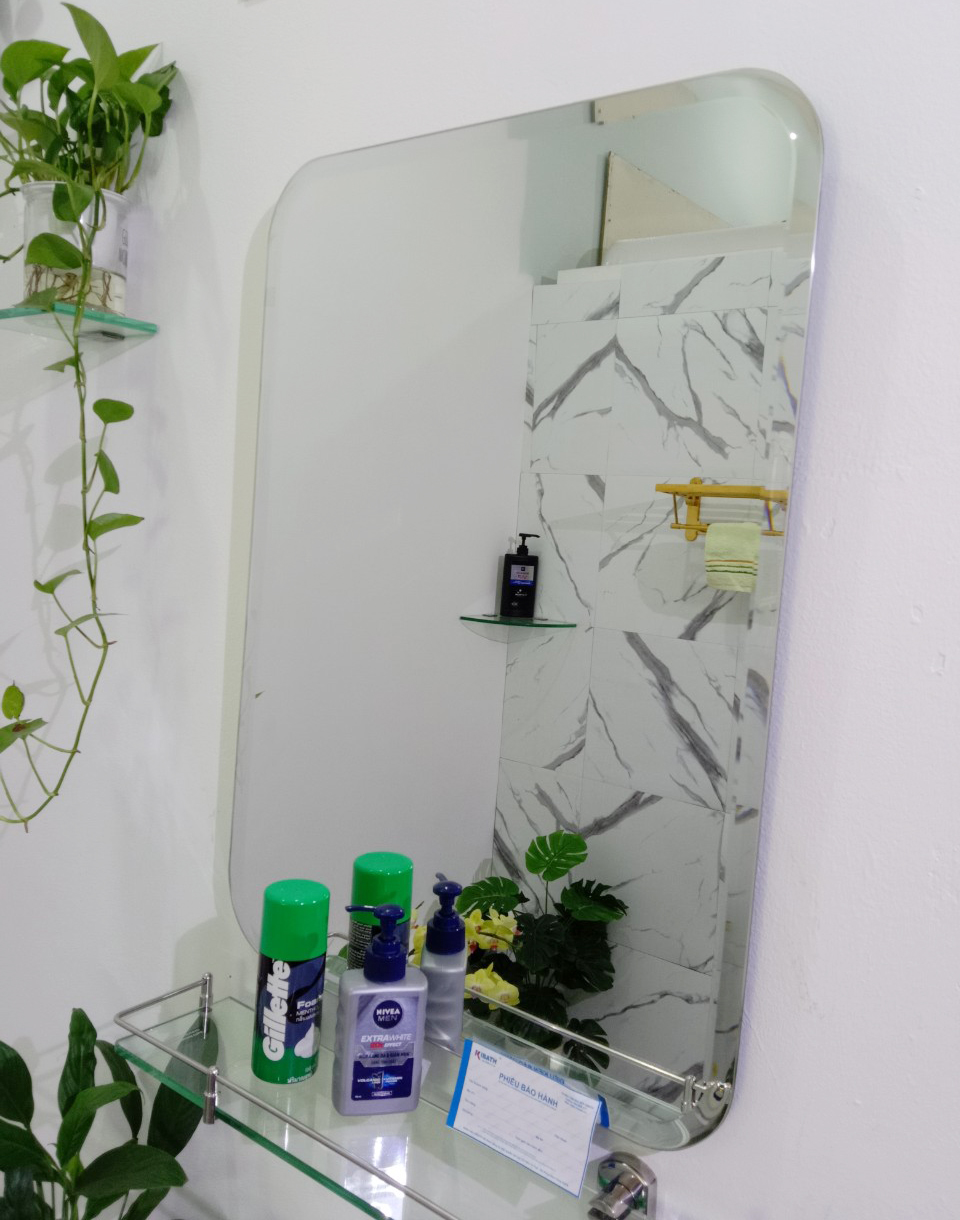 Combo Gương Kệ Kính Cao Cấp Kibath, KB-Combo1