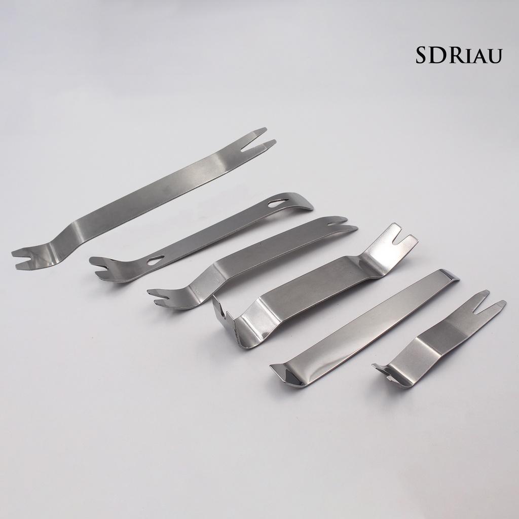 Bộ 6 Dụng Cụ Tháo Gỡ Âm Thanh Xe Hơi Bằng Thép Không Gỉ