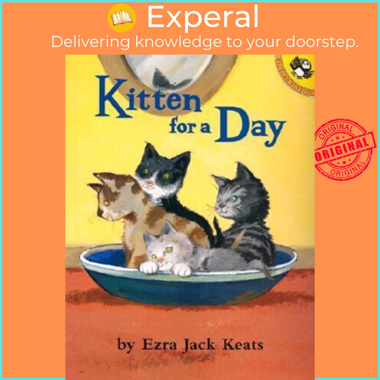 Sách - Kitten for a Day by Ezra Jack Keats